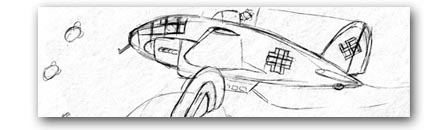 Aviation Cartoon Commission case study illustration 2 Aviation Cartoon Commission case study illustration 2