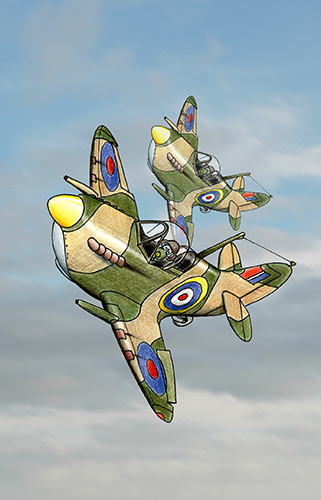 Banking Spitfires