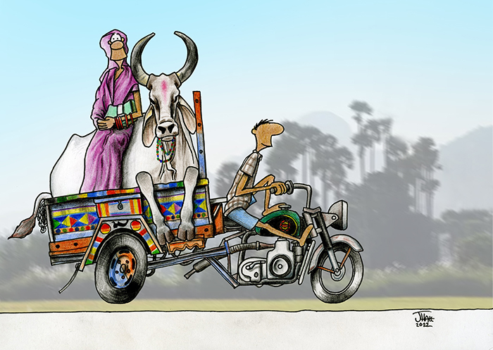 Motorcycle Jugaad