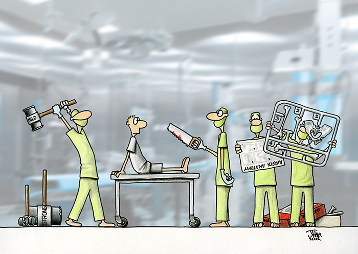 Quick the Anaesthetic!