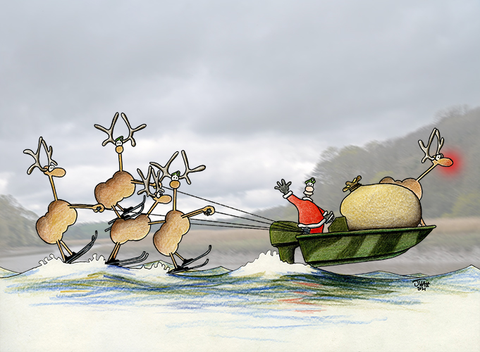 Happy Christmas courtesy of the Royal Marines