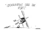 Crosswinds can be fun